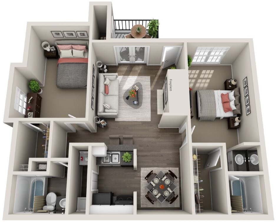 Floor Plan - The Alison - Renovated