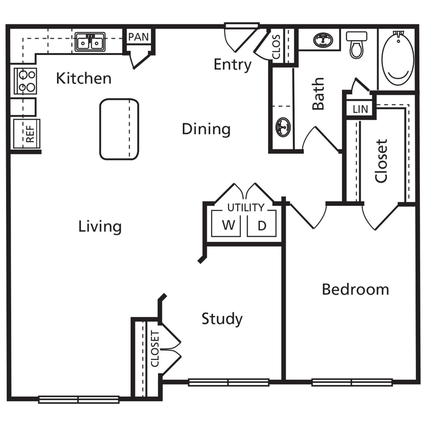 A14 - The Grissom.jpg - A14 - The Grissom - 1025 sqft