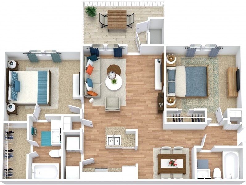 Floor Plan - Bluebonnet