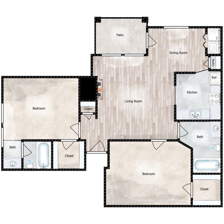 2B2B_1032_38306.png - 2 Bed 2 Bath
