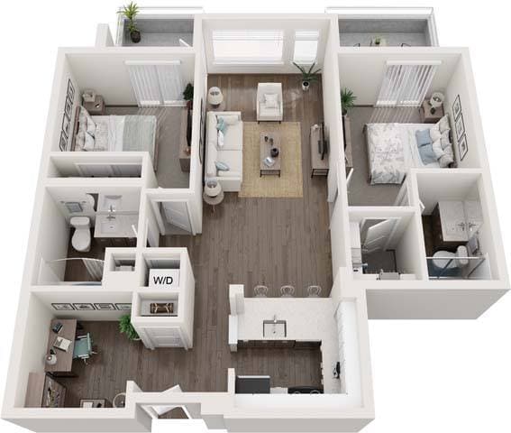 Floor Plan - B2DD