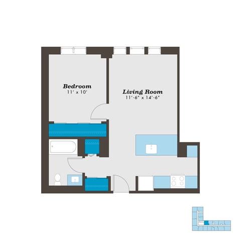 Floor Plan - suth1be