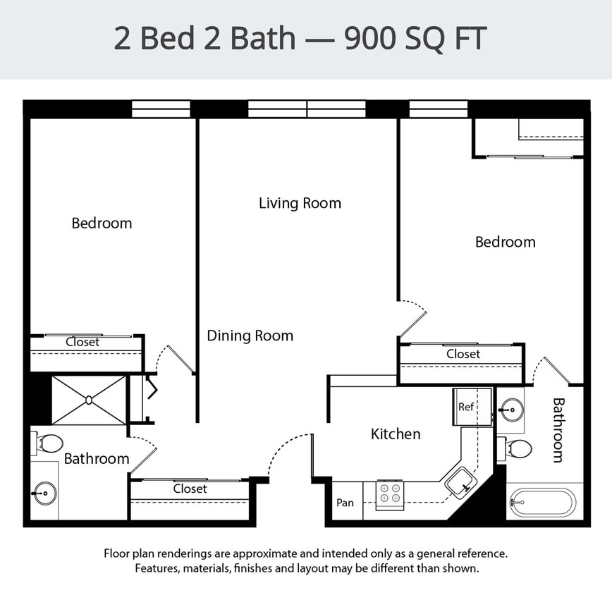 Floor Plan - C1-2B/2B