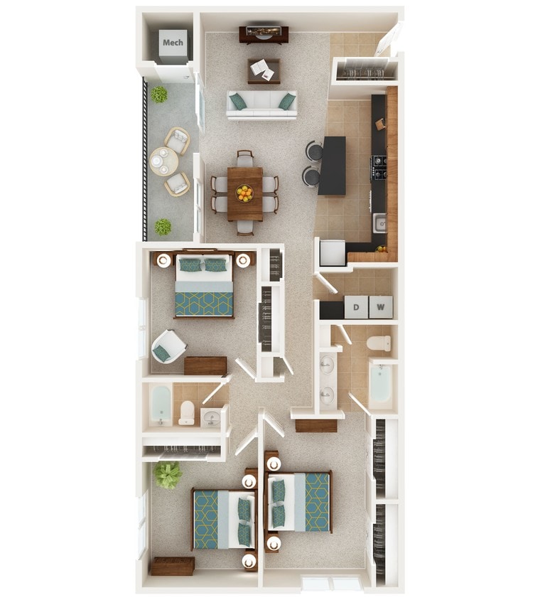 Floor Plan - Patapsco