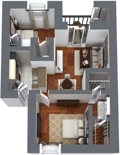 Floor Plan - B1 Classic