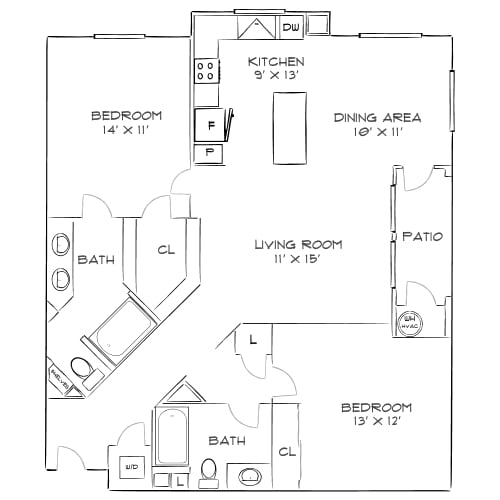 Floor Plan - Design 2B