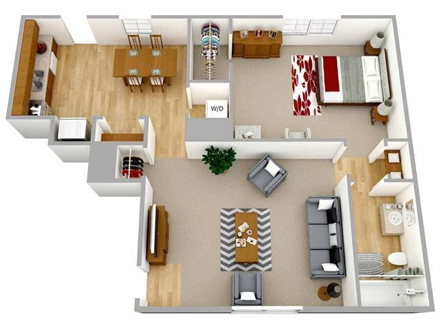 Floor Plan - The Clairmont
