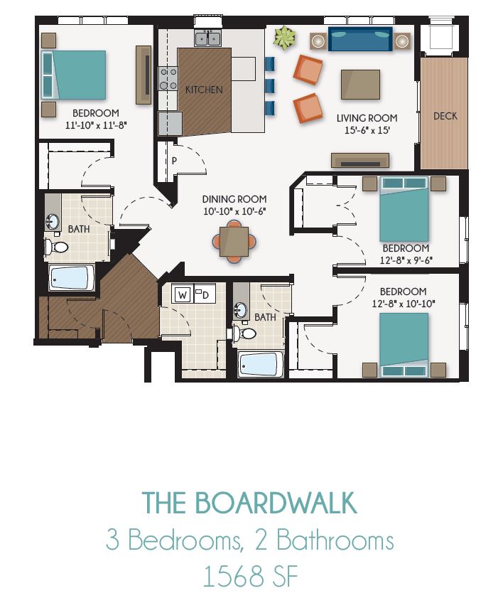 Floor Plan - The Boardwalk