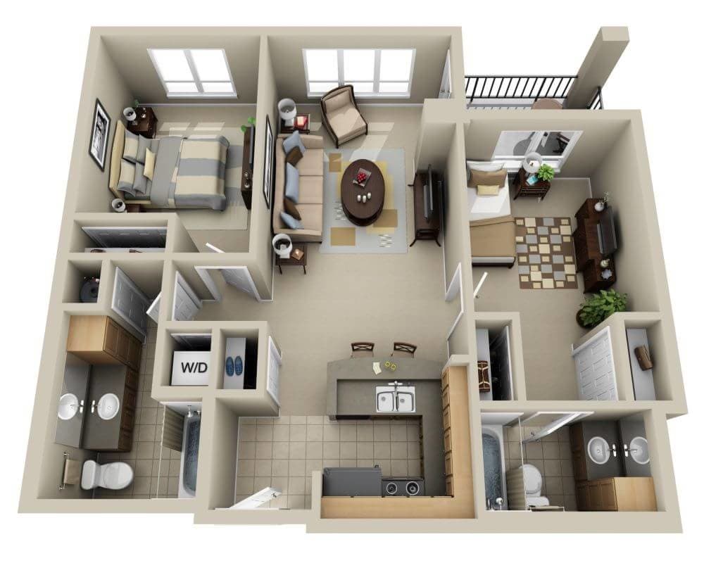 Floor Plan - Plan B2B