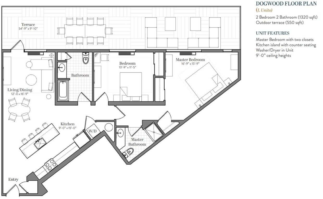 Dogwood - Dogwood 2 Bedroom 4-L