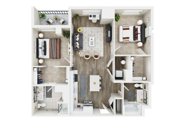 Final Updated - Vyne on Haven - Unit - 2 Bed C, Adaptable - 2 BED - C TYPE A