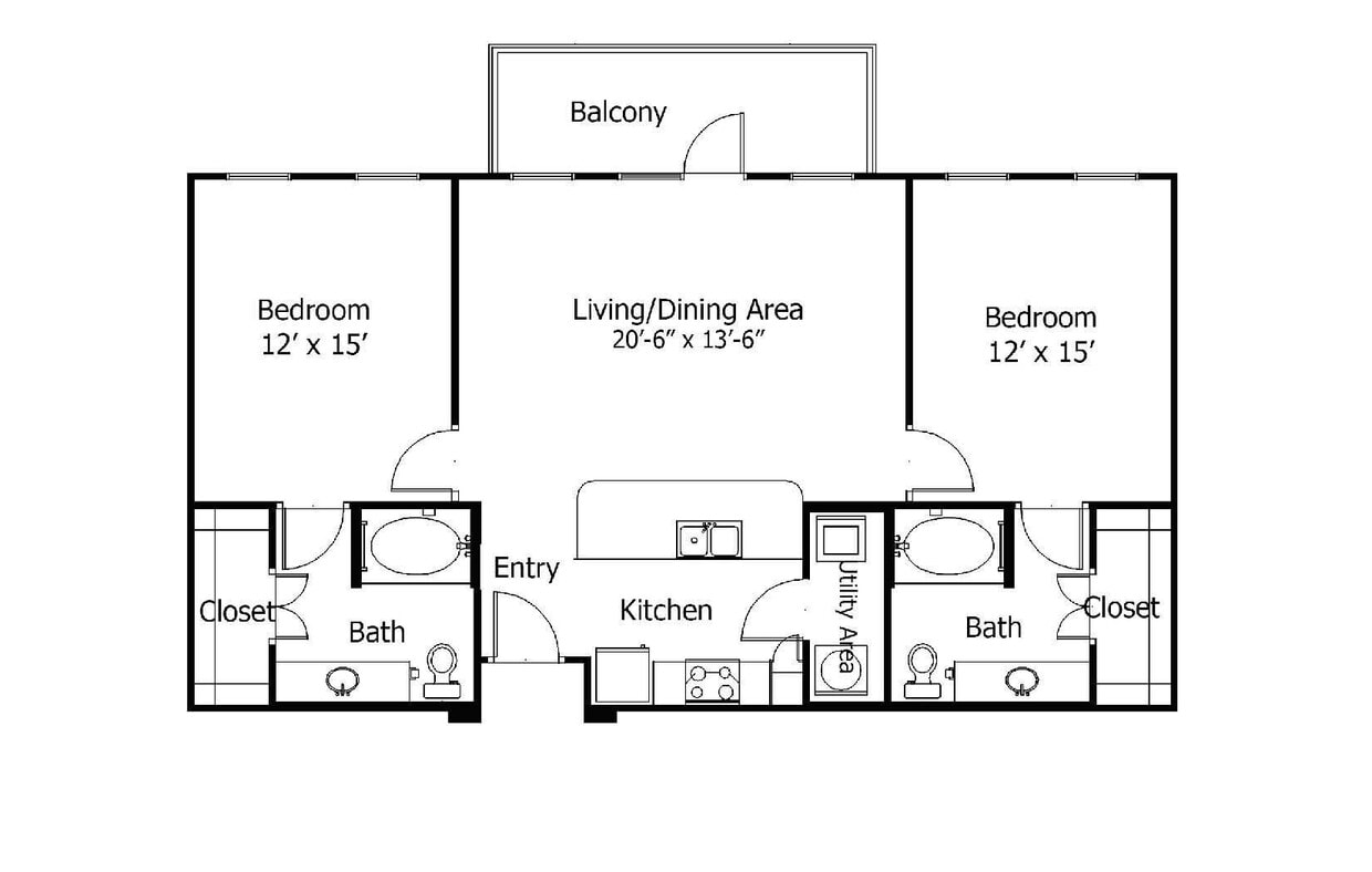 Floor Plan - Oaks 5B1
