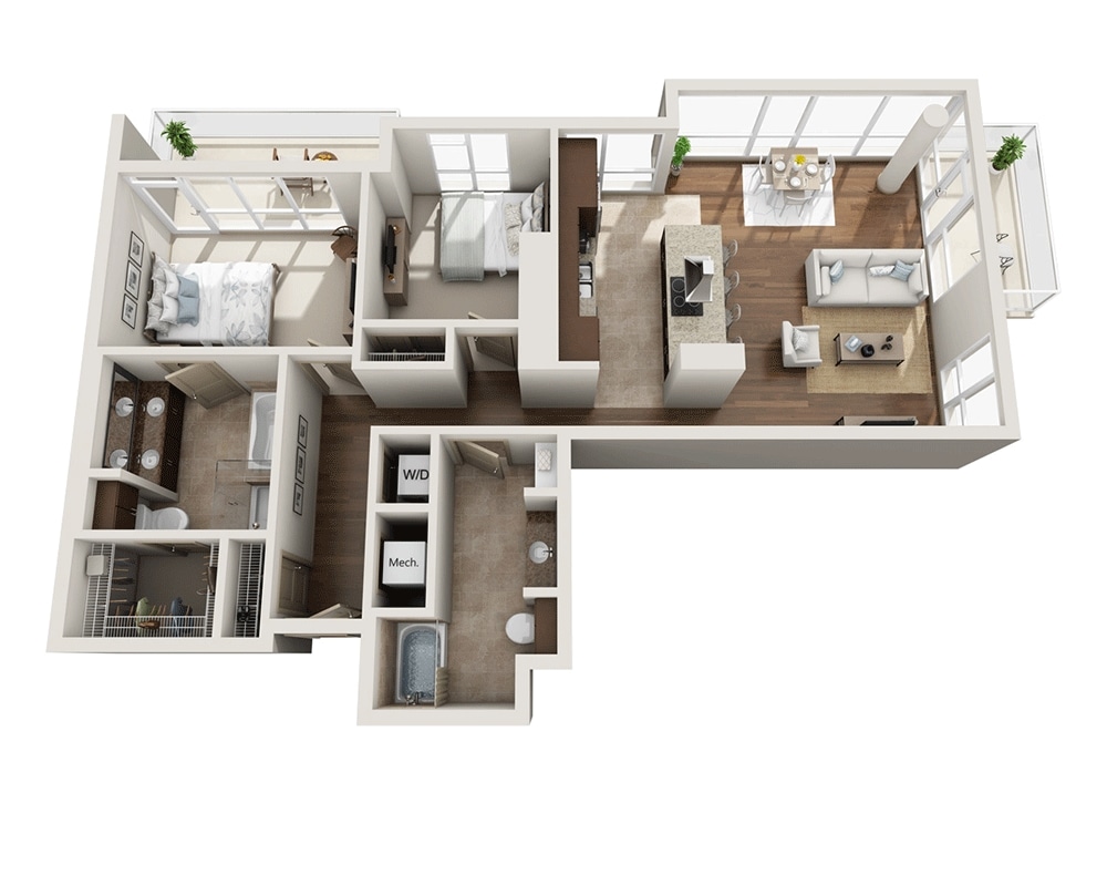 Floor Plan - Plan O (B2C)