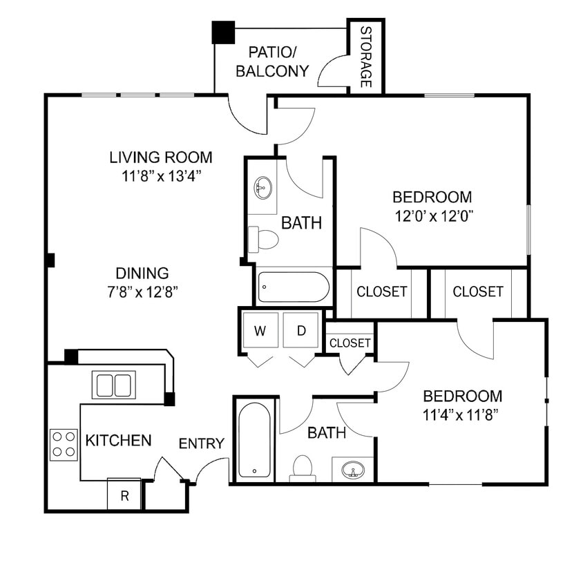 Floor Plan - 2C