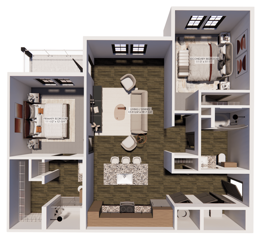 Floor Plan - Airstream B1