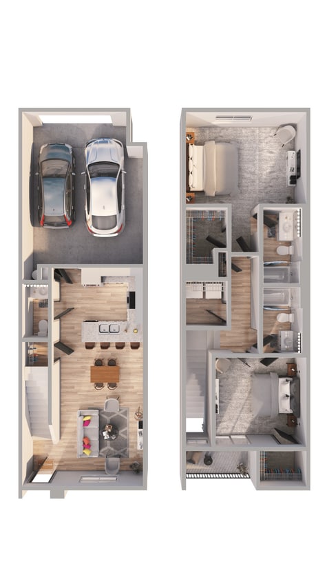 Floor Plan - 2x2TH