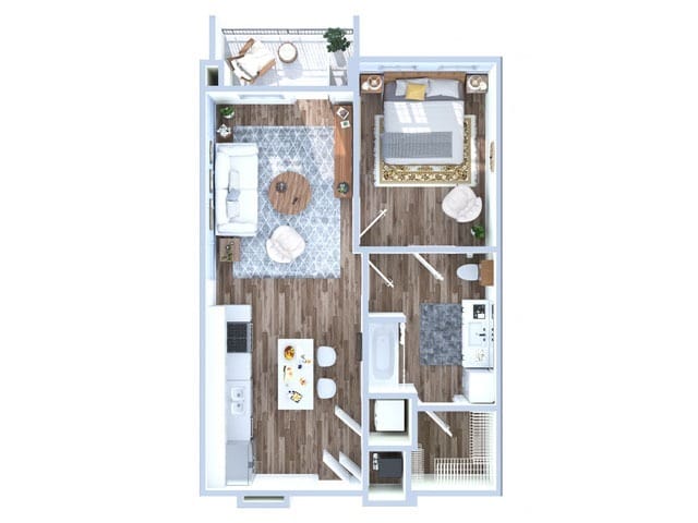 1 Bedroom | 1 Bath | - Ristretto | A1