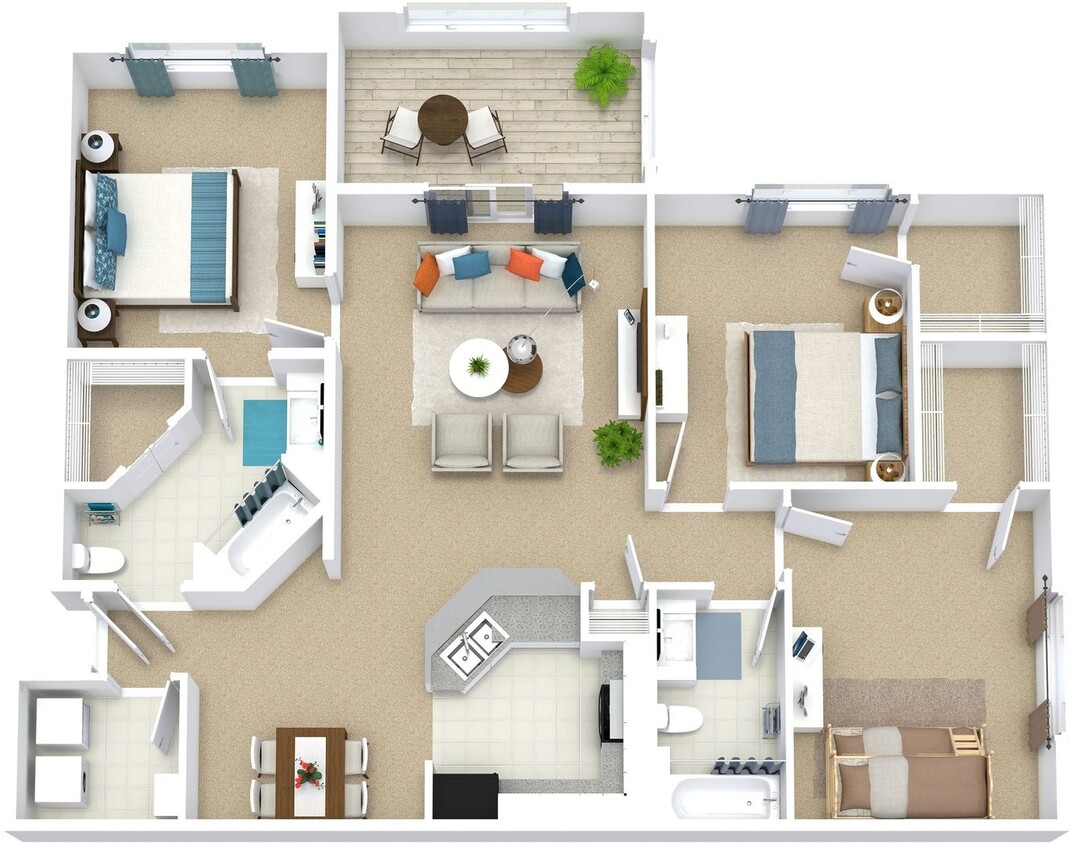 Floor Plan - Spruce c1wx