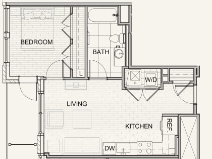 Floor Plan - 11-607