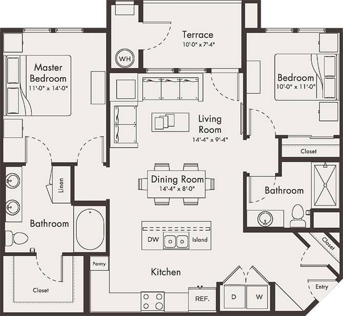Floor Plan - Fuchsia