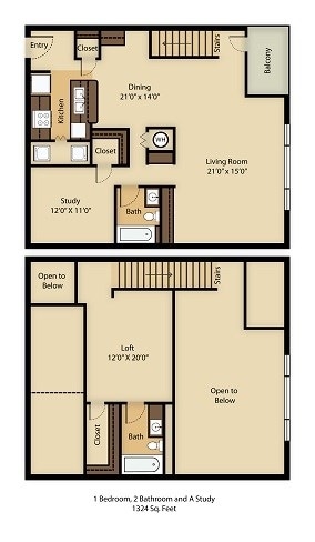 1BR/2BA - A4p