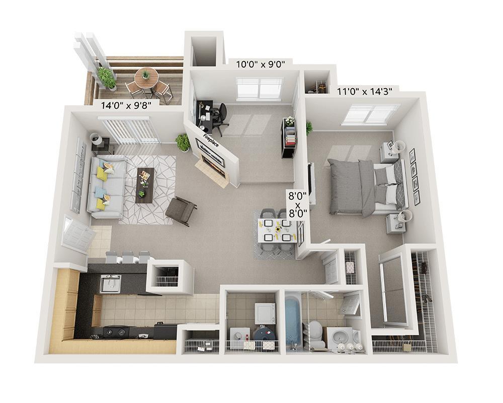 Floor Plan - Potomac