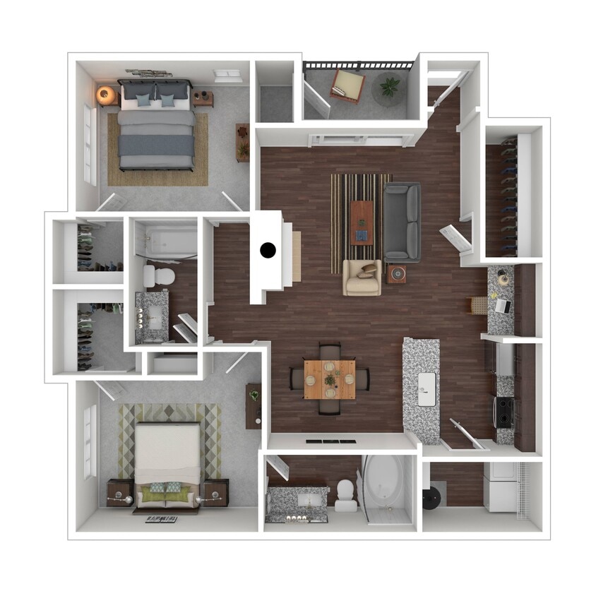 Floor Plan - 2B