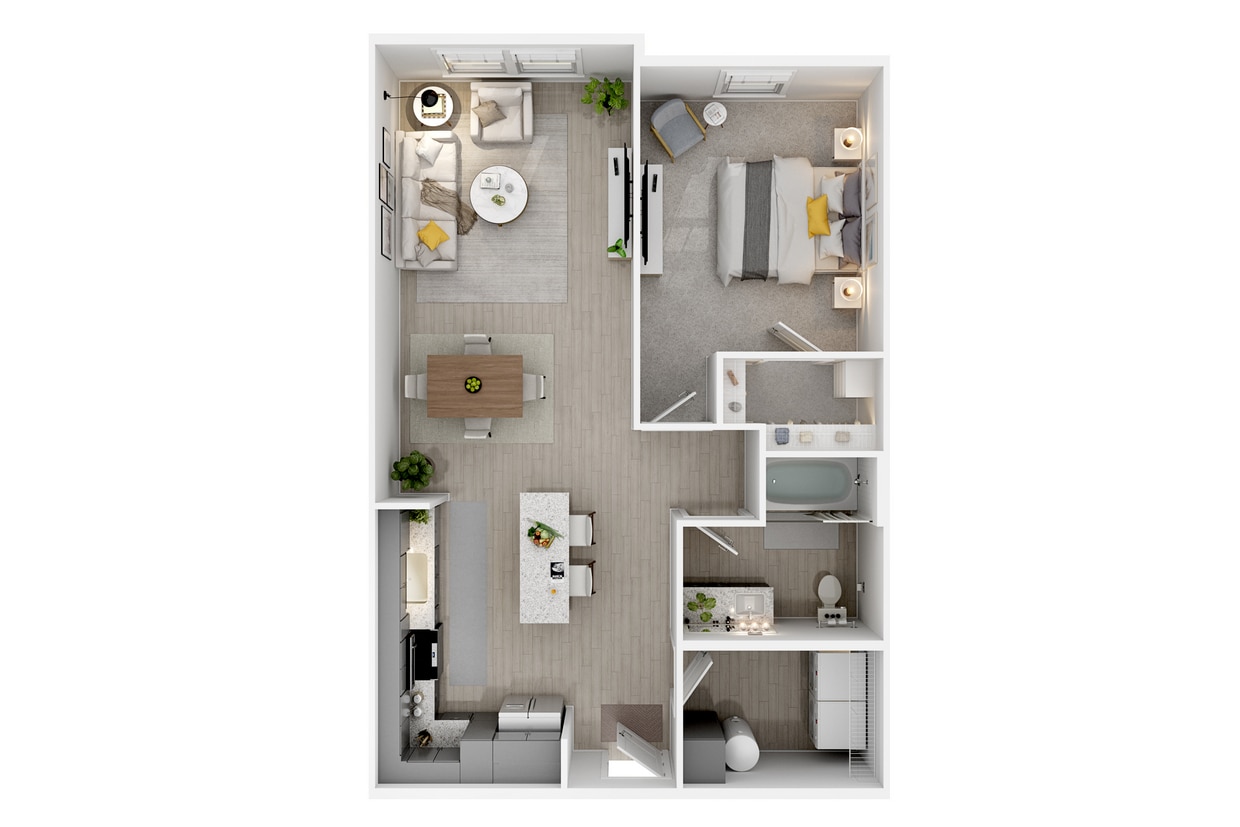 A2.jpg - A3 - One Bedroom, One Bathroom