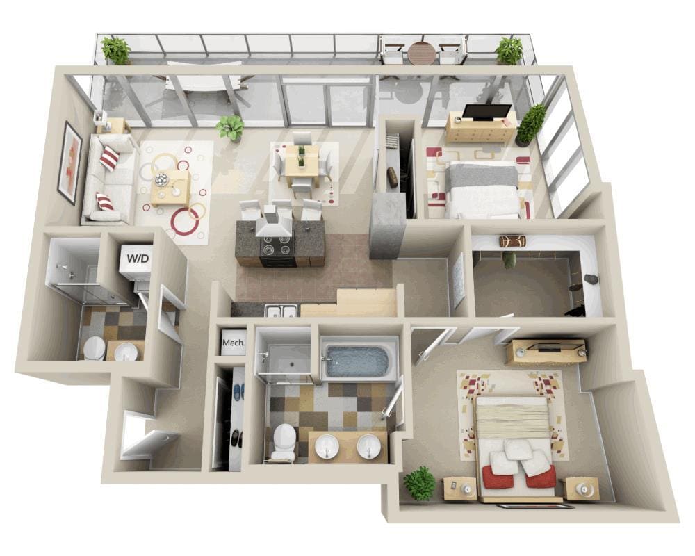 Floor Plan - Highrise B2G
