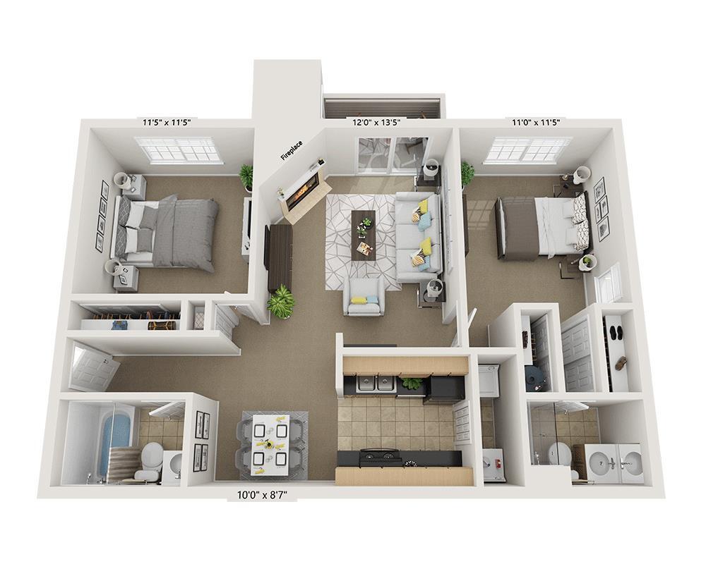 Floor Plan - Plan B2A
