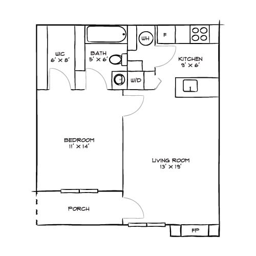 Floor Plan - Design 1A