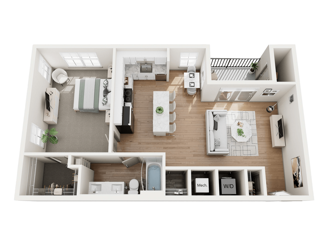 Floor Plan - The Hickory