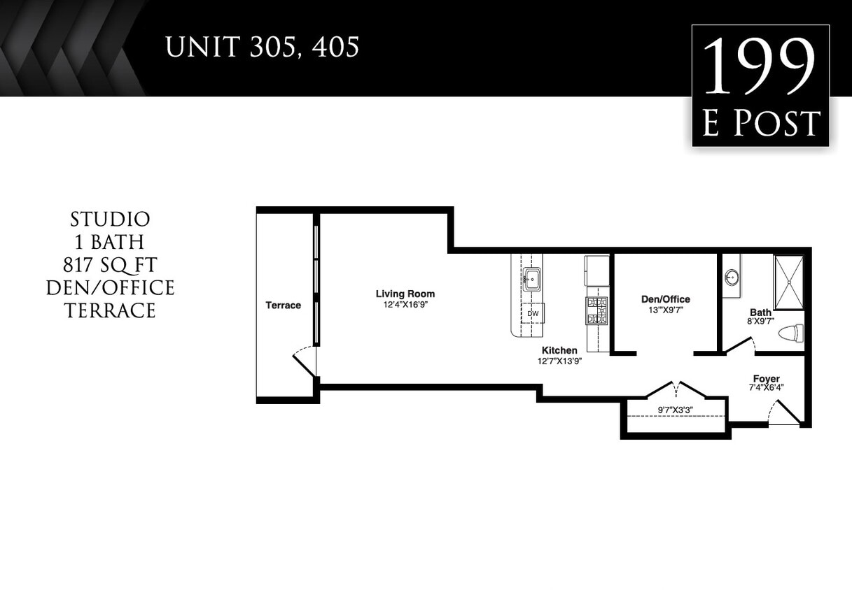Floor Plan - Studio