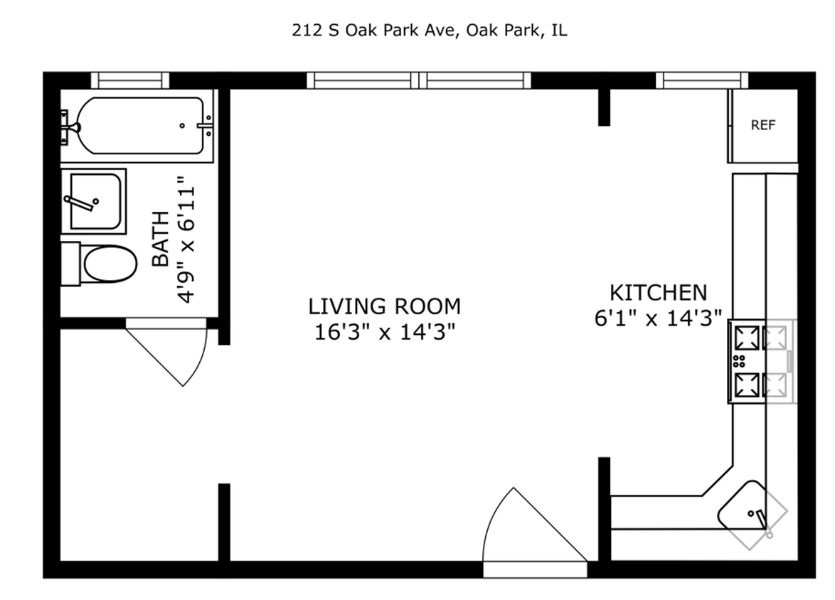 Floor Plan - Studio - A