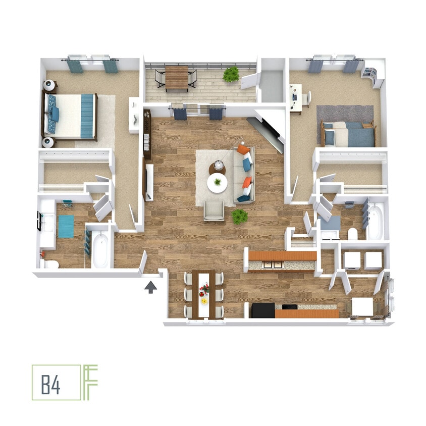 Floor Plan - B4
