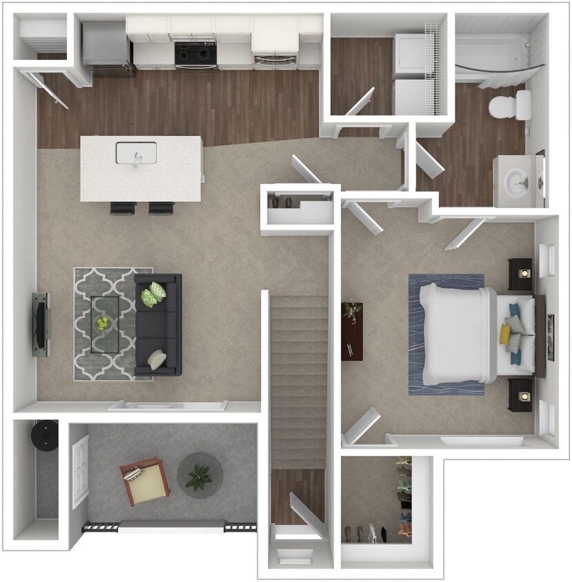 Floor Plan - 1X1A