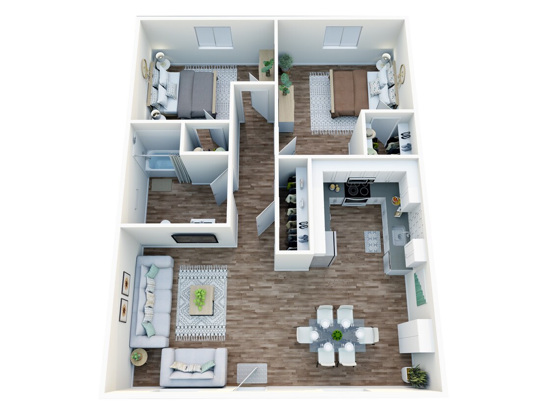 Tides-at-Glendale-Ave-B1.jpg - 2 Bed 1 Bath Classic
