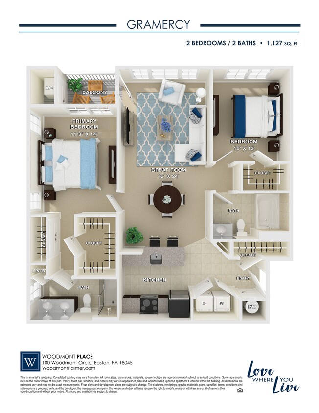 Floor Plan - Gramercy