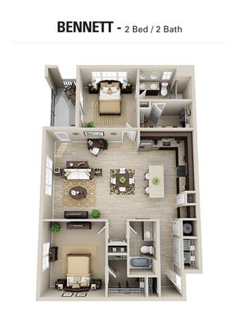 Floor Plan - Bennett