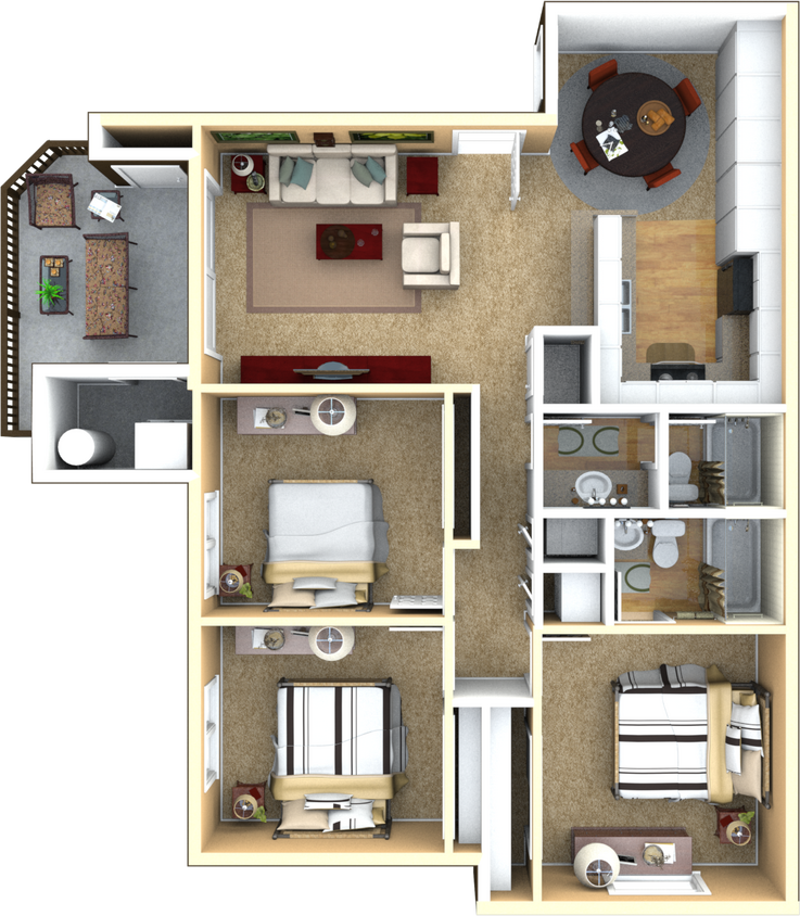 Floor Plan - Residence 5 Luxury