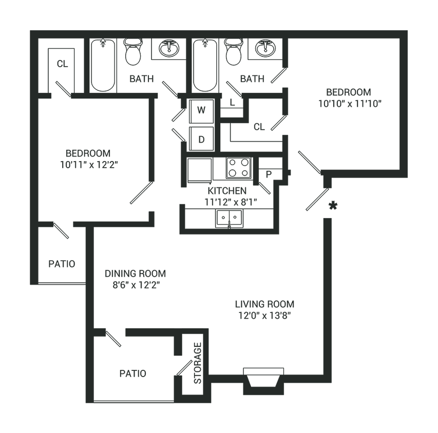 Floor Plan - Parker
