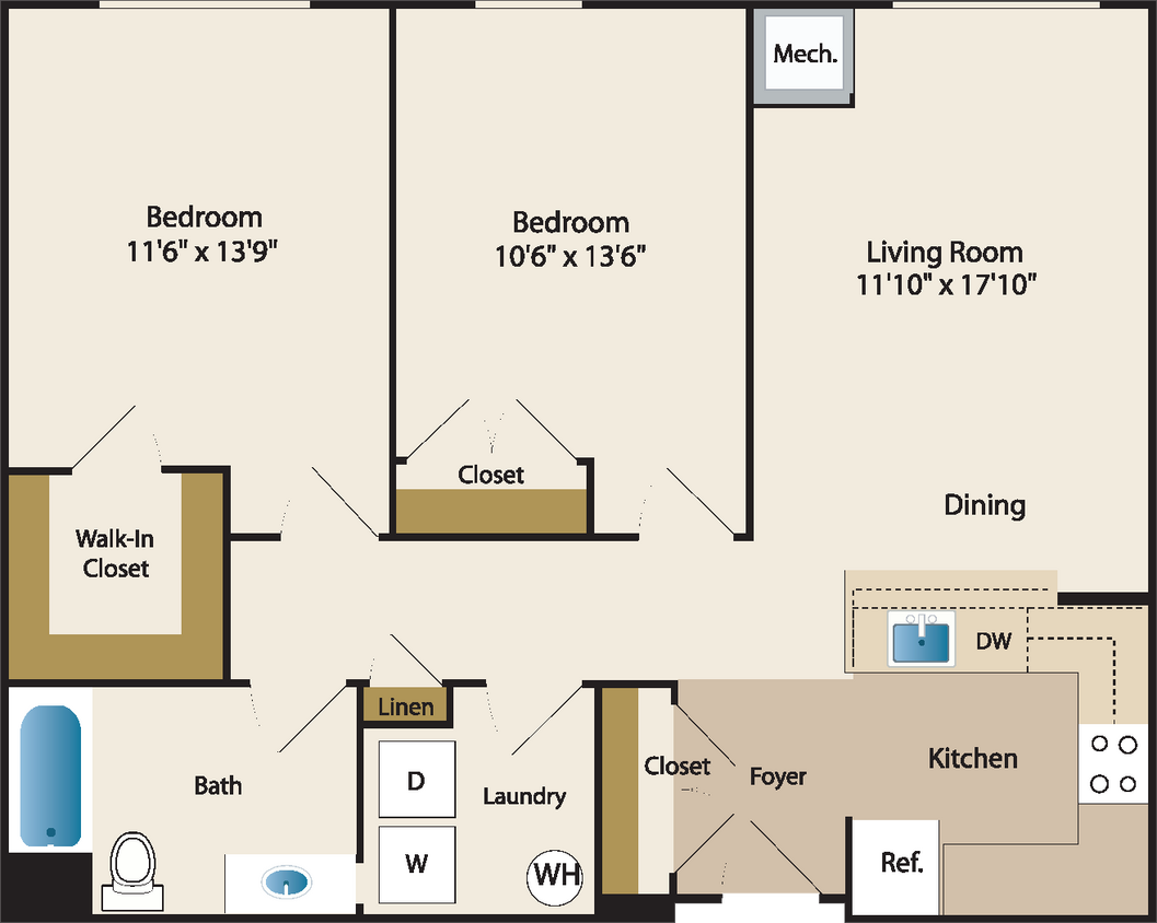 Floor Plan - Coltrane