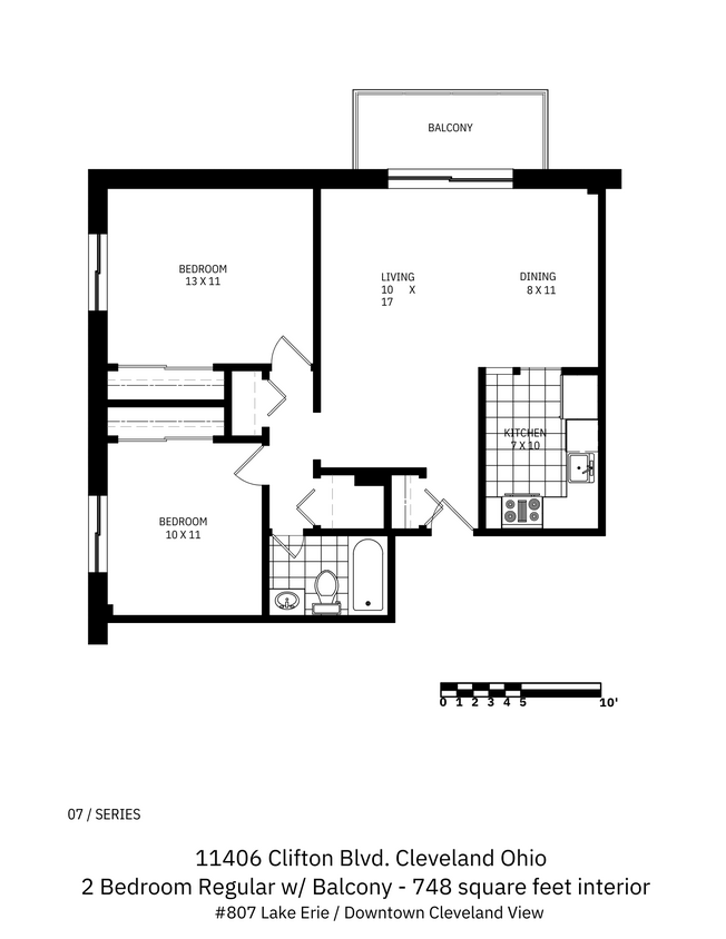 Floor Plan - 2 Bedroom Standard