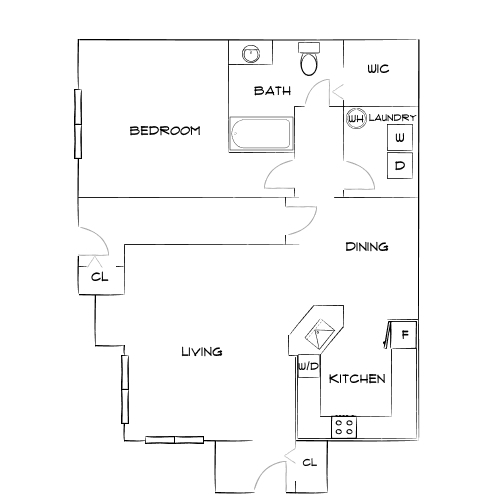 Floor Plan - Design 1B Premier