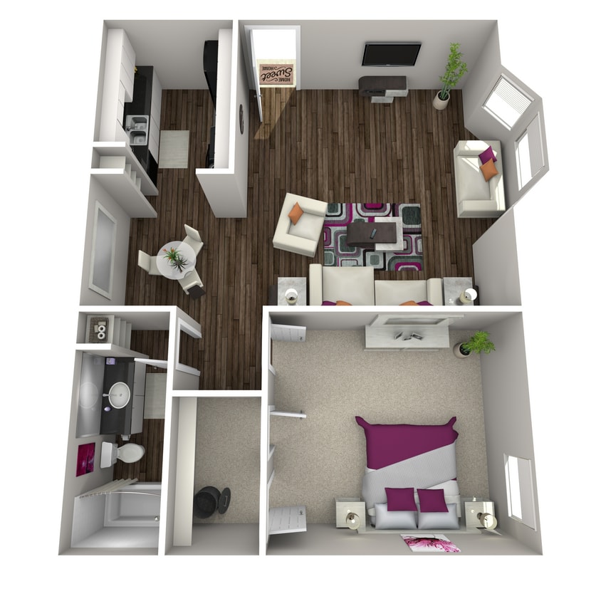 Allium597.jpg - 1 Bedroom / 1 Bathroom