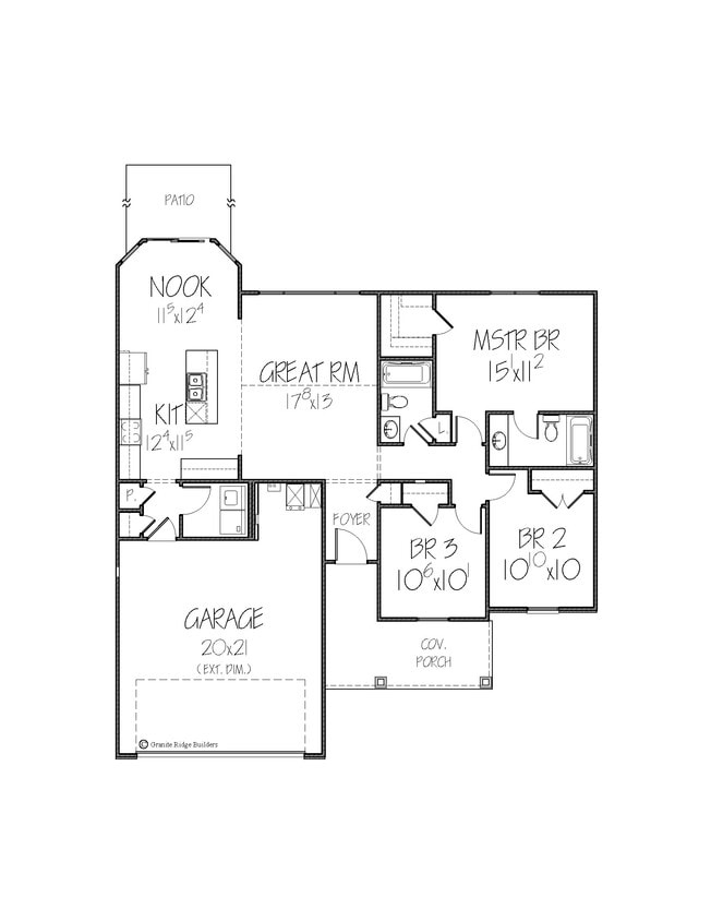 Floor Plan - Saddlewood