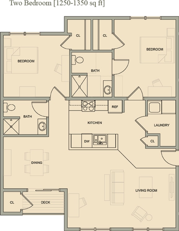 2x2-Deluxe - 2 Bedroom Signature