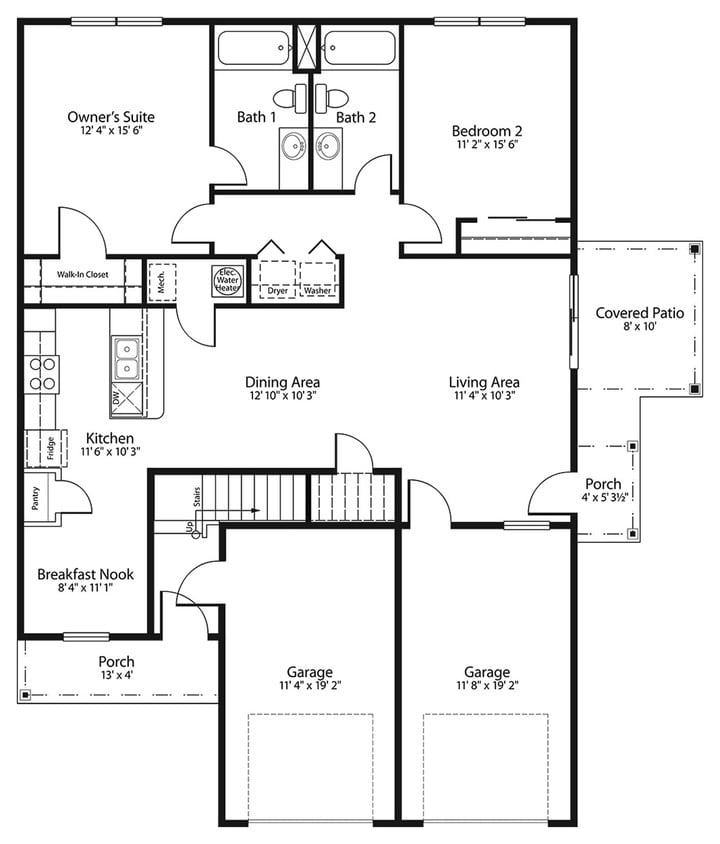Floor Plan - The Lapis