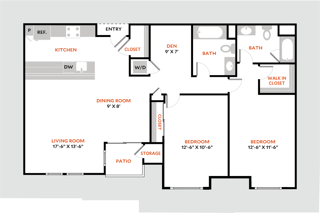 Floor Plan - Plan 2F