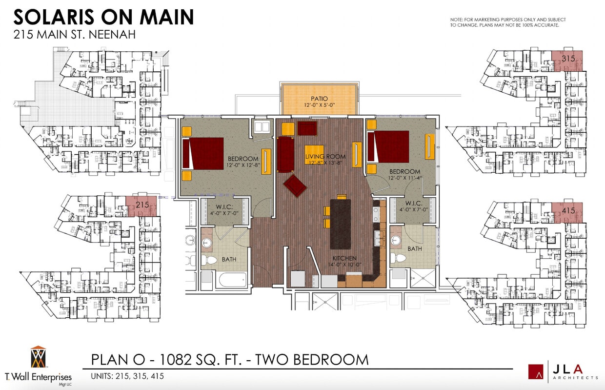 Floor Plan - Two Bed O